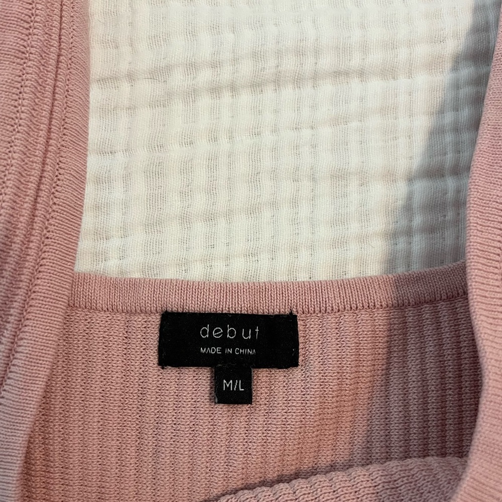 Debut Blush Pink Bodysuit - Picture 3 of 3